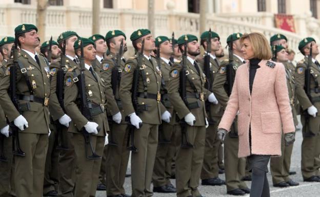 Cospedal en el acto de la Inmaculada Concepción.