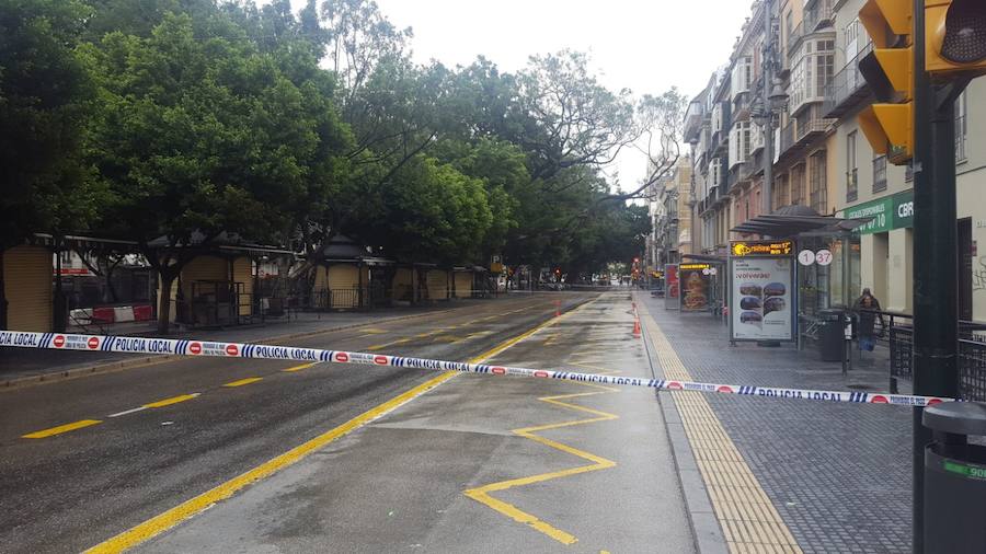 Lunes complicado en la provincia, que sigue en aviso naranja por fuertes rachas de viento