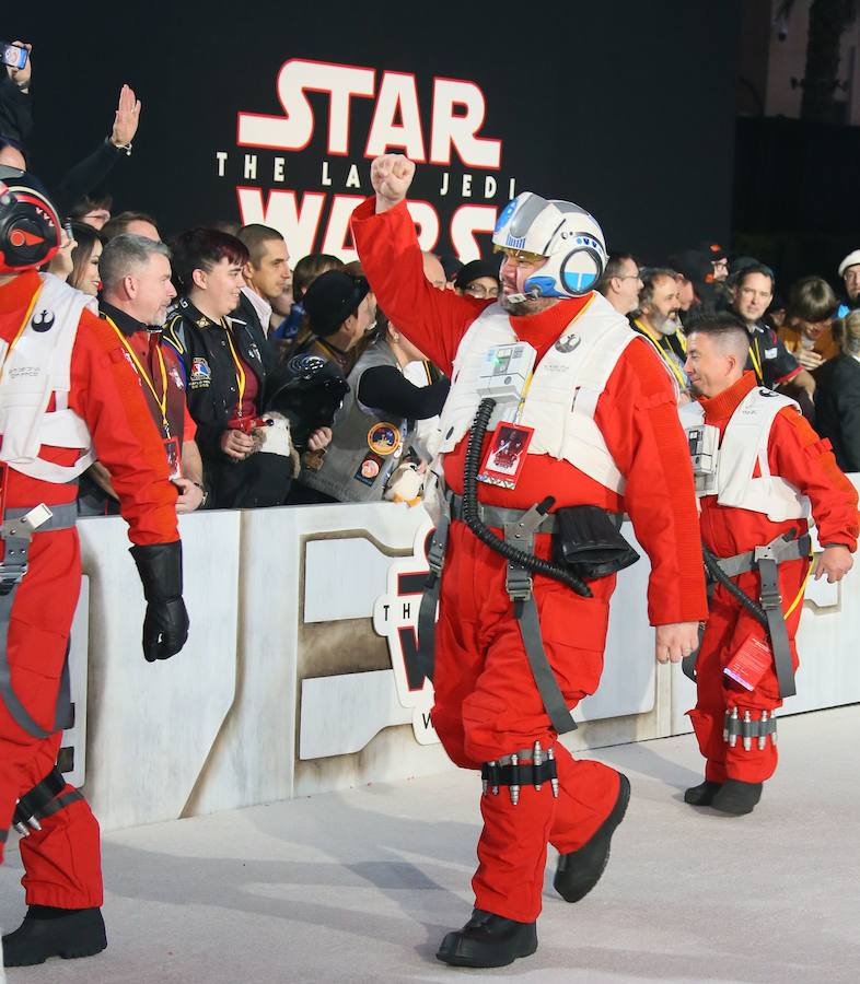 Madrid, Londres, Los Ángeles... Repasamos en imágenes los mejores preestrenos de la última película de la saga de 'Star Wars'.