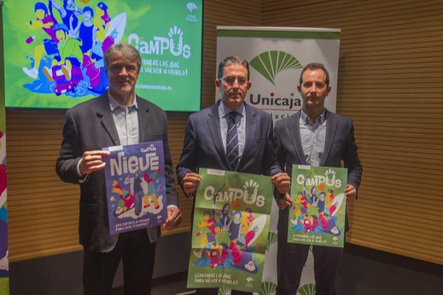Los campus de Unicaja regresan a la nieve y aumentan la franja de edad