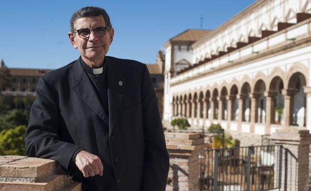 José Antonio Sánchez, en el Seminario Diocesano. 