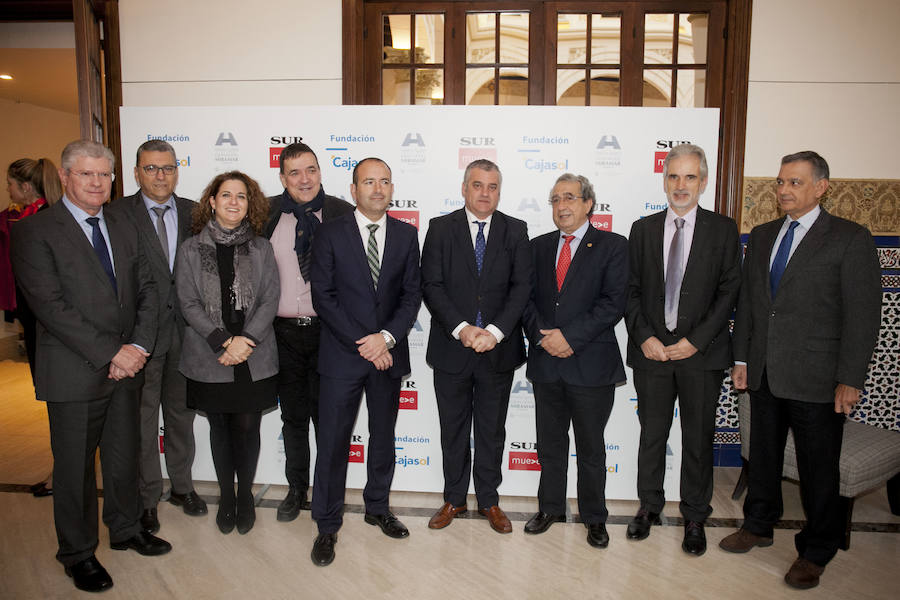 El consejero de Empleo, Javier Carnero, protagonista del encuentro organizado por SUR en colaboración con la Fundación Cajasol