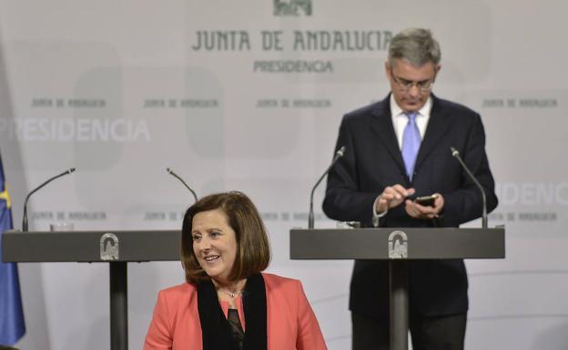 Juan Carlos Blanco, en la rueda de prensa posterior al Consejo de Gobierno 