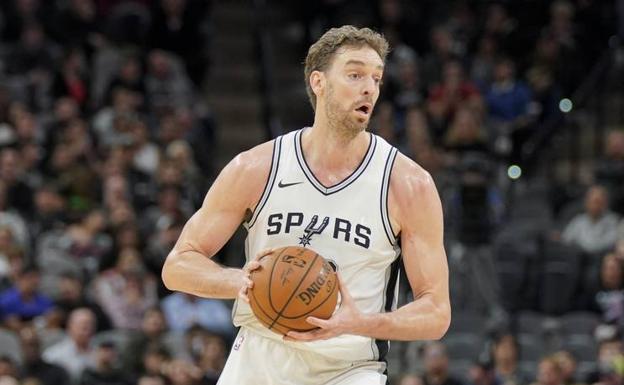 Pau Gasol, durante el partido. 