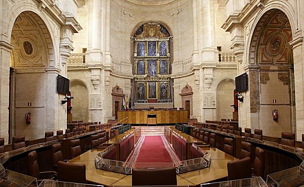 Sede del Parlamento andaluz. 