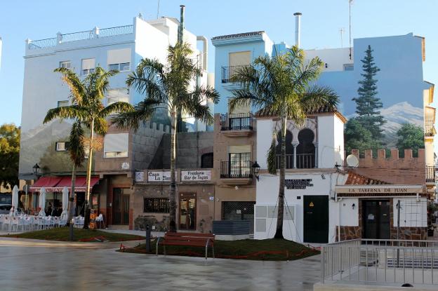 'Evocación nazarí' en la plaza Antonia Guerrero. 