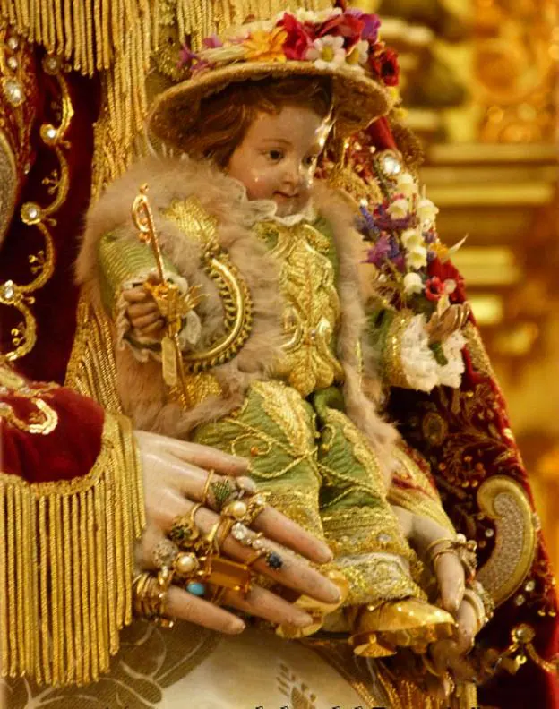Niño Jesús de la Virgen del Rocío de Almonte.  alexis ojeda