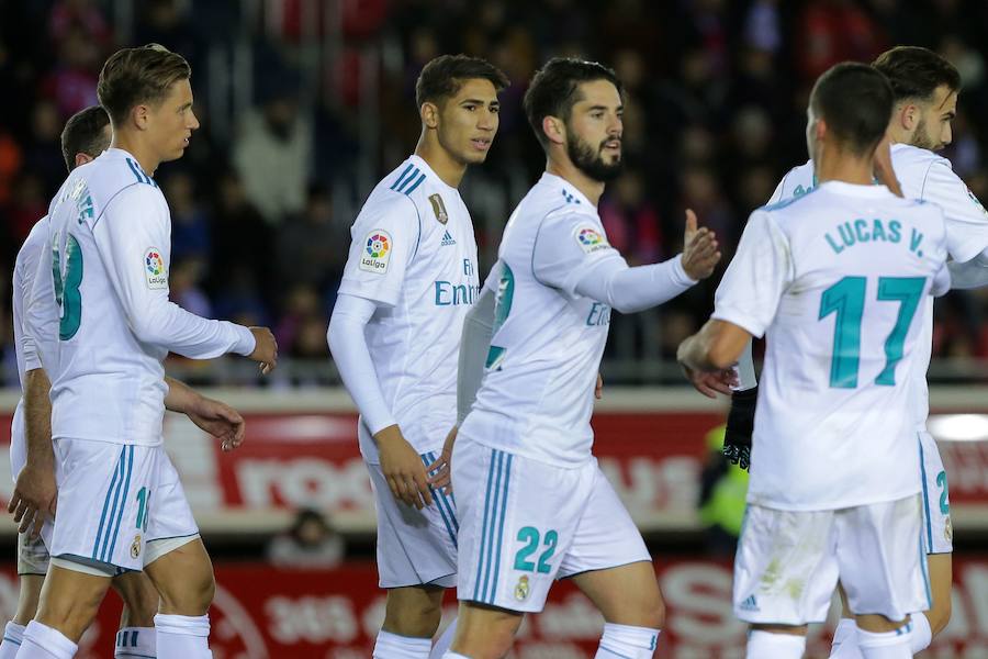 El Real Madrid venció por 0-3 al Numancia en Los Pajaritos y encarrila la eliminatoria de Copa del Rey. Así, Zinedine Zidane arranca con buen pie en el único torneo que le queda por conquistar en su palmarés.