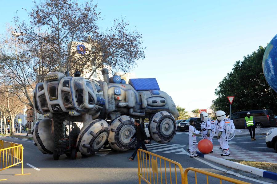 La cabalgata de Reyes Magos en Marbella