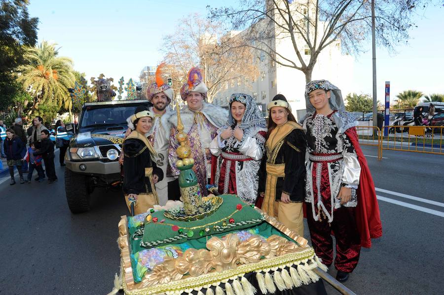 La cabalgata de Reyes Magos en Marbella