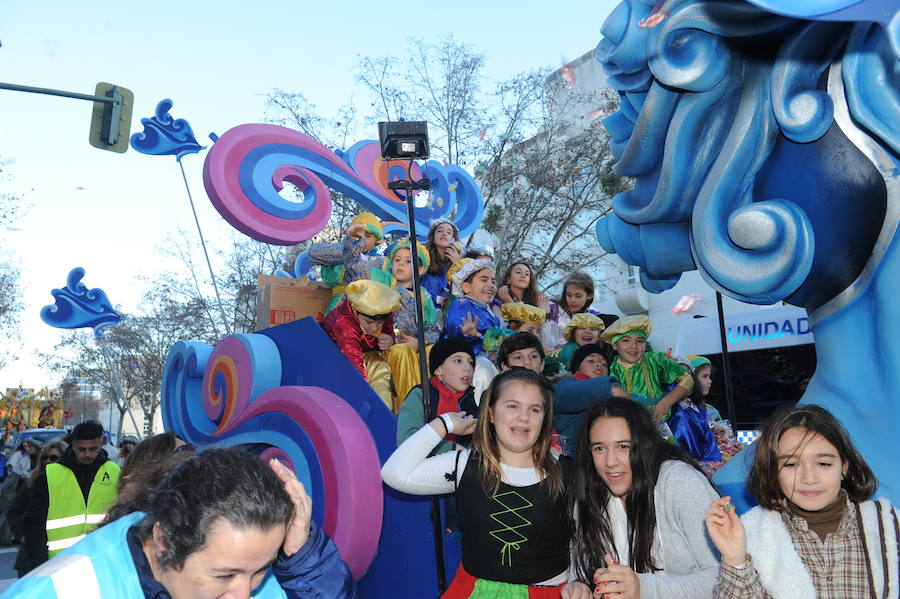 La cabalgata de Reyes Magos en Marbella