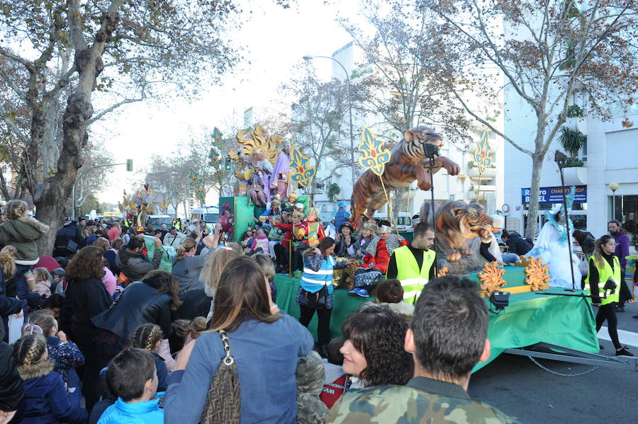 La cabalgata de Reyes Magos en Marbella