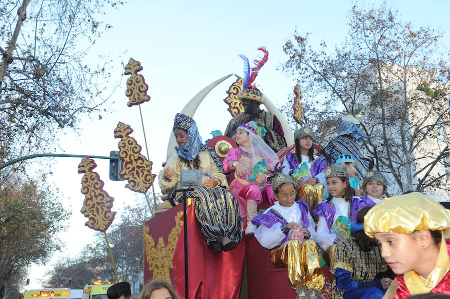 La cabalgata de Reyes Magos en Marbella