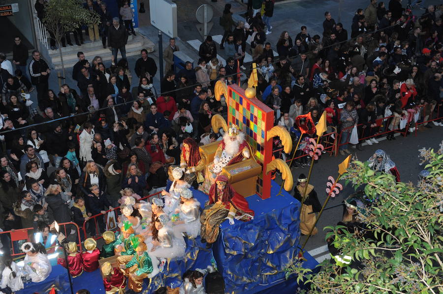 La cabalgata de Reyes Magos en Marbella