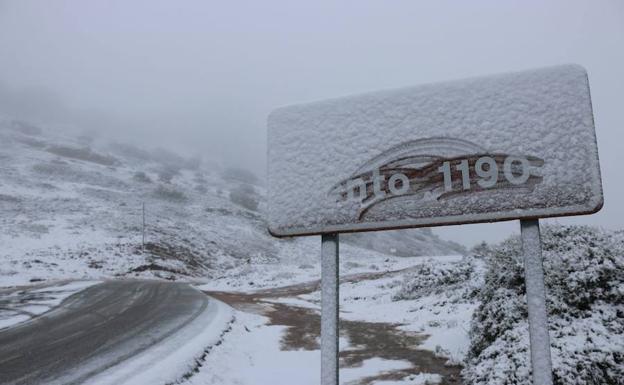 El Puerto del Viento, en la Sierra de las Nieves. 