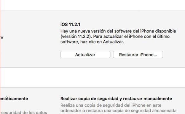 Como último recurso, siempre se puede restaurar el iPhone.