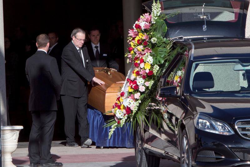 El acto se ha celebrado en el tanatorio madrileño de La Paz en la más estricta intimidad