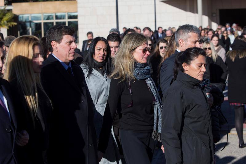 El acto se ha celebrado en el tanatorio madrileño de La Paz en la más estricta intimidad