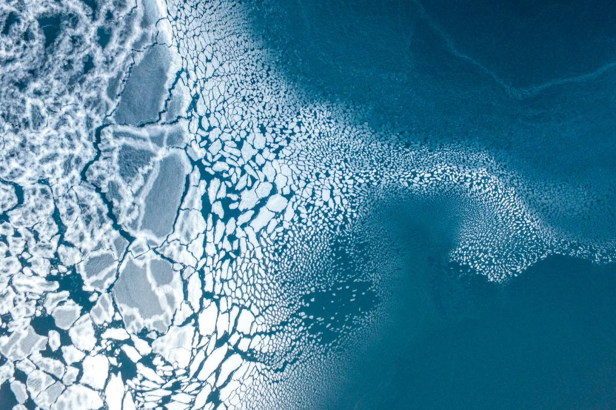 El tercer premio de la categoría de Naturaleza es para esta formación de hielo de Groenlandia