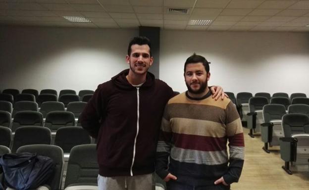 José Ignacio Fortis y Manuel Melgar, dos de los impulsores de esta iniciativa. 