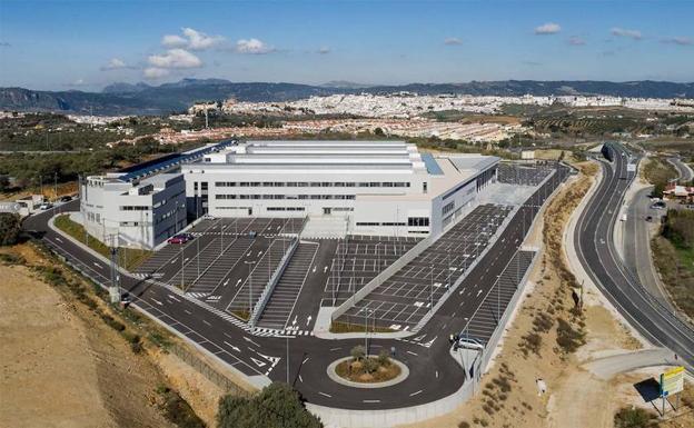 Vista del nuevo hospital.