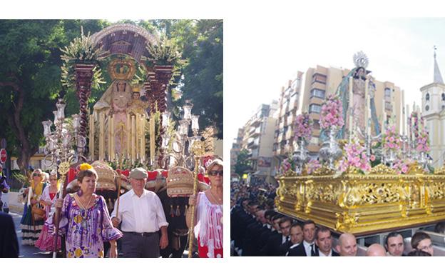 Dos hermandades de gloria de Málaga promueven la restauración de sus Vírgenes