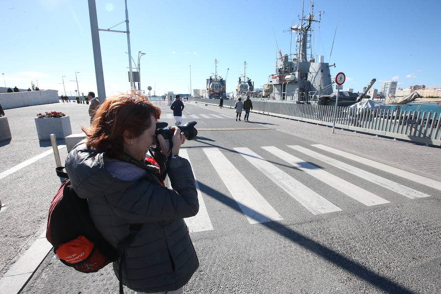 250 aficionados toman las calles de la ciudad para conseguir la mejor instantánea en la prueba organizada por SUR