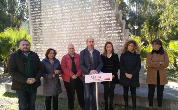 El PSOE recuerdas a las víctimas malagueñas del Holocausto