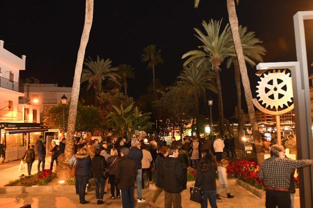 PROTESTA POR EL PALMERAL DE SAN PEDRO ALCÁNTARA