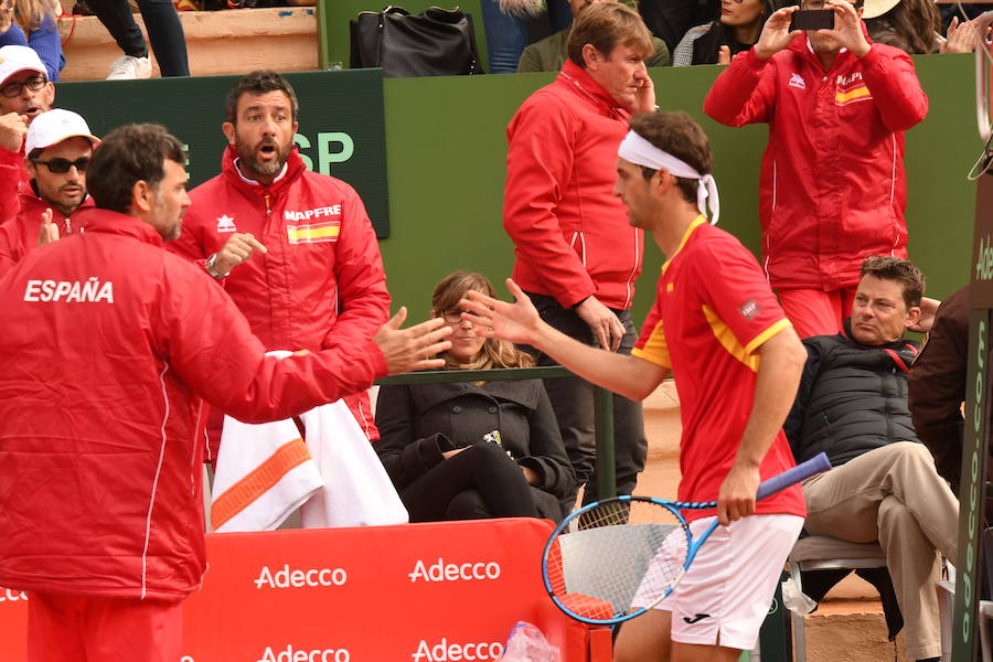 Albert Ramos supera con muchas más dificultades de las previstas a un infatigable Cameron Norrie por 7-6, 2-6, 7-6 y 6-2, en tres horas y 45 minutos