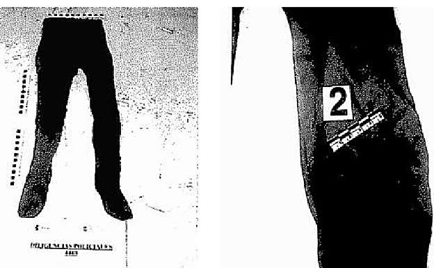 Policía Científica ha constatado que las dos manchas de los pantis, que la víctima estrenó ese día son de semen. 