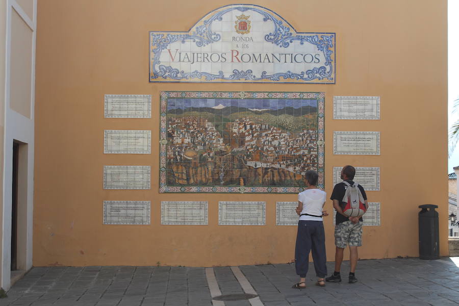 Las calles de Ronda tienen un indudable valor romántico