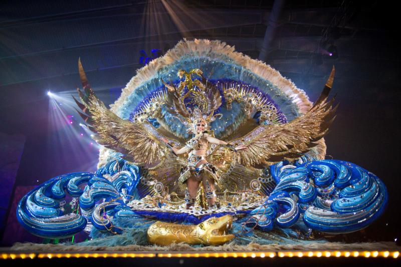 La Gala de elección de la Reina del Carnaval de Santa Cruz de Tenerife 2018. en imágenes