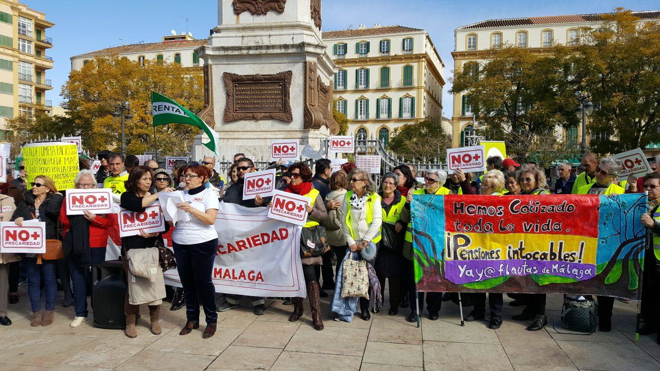 Entre los concentrados han estado trabajadores de Limasa 