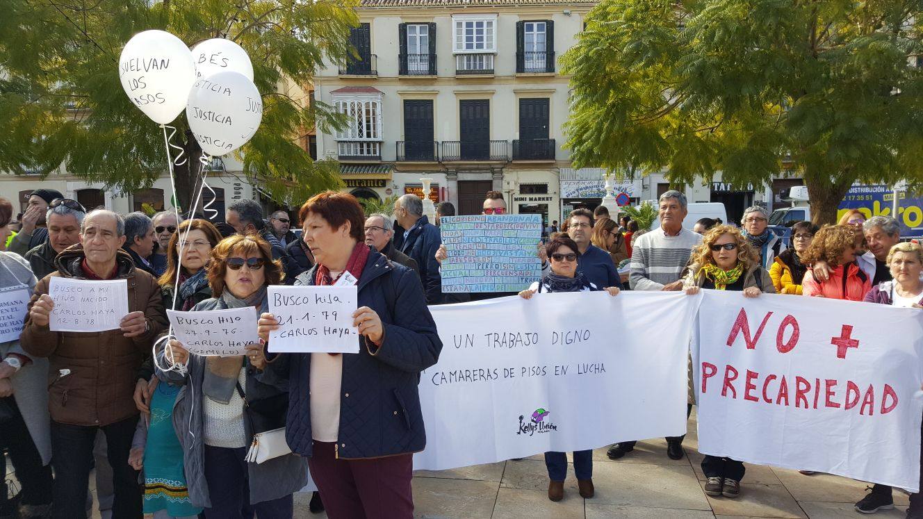 Entre los concentrados han estado trabajadores de Limasa 