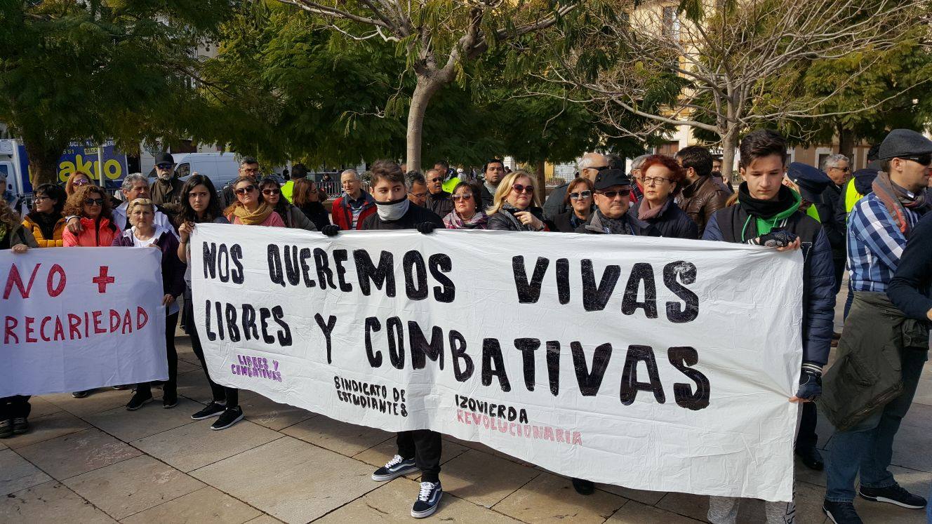 Entre los concentrados han estado trabajadores de Limasa 