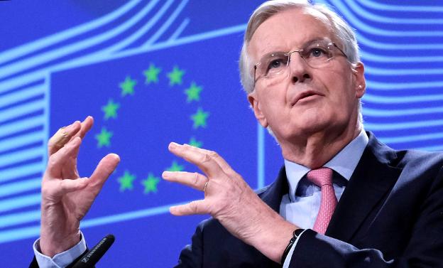 El negociador jefe de la UE para el 'Brexit', Michel Barnier. :: O. H. / efe
