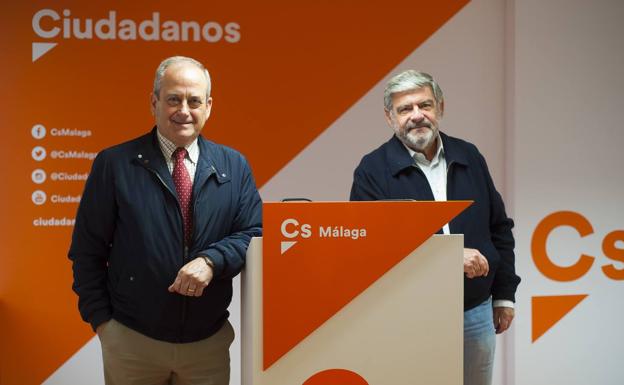 Antonio Suárez y Miguel Guijarro (Ciudadanos)