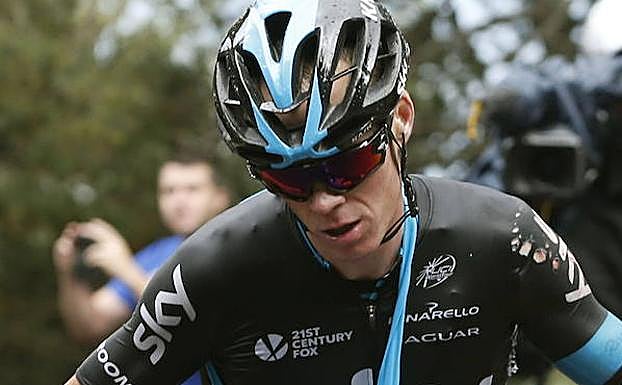 Froome, durante la última Vuelta a España. 