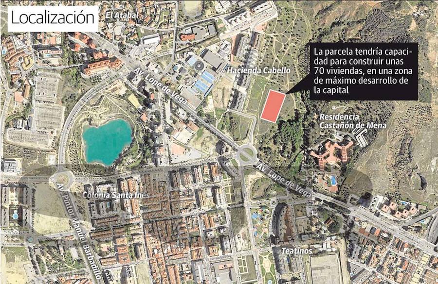 La parcela tendría capacidad para construir unas 70 viviendas, en una zona de máximo desarrollo de Málaga capital