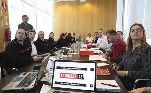 Comienzan los preparativos de La Vuelta ciclista en Málaga