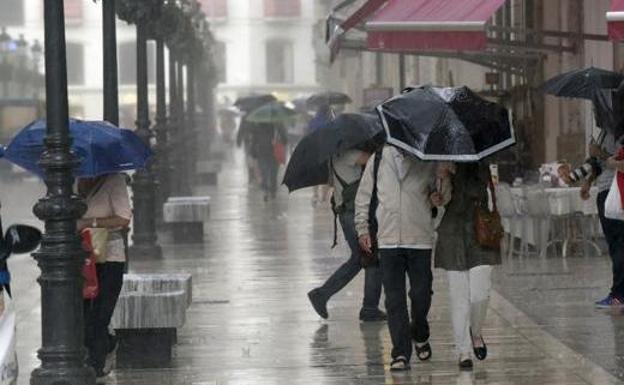 Previsión de lluvia en Semana Blanca: ¿Qué día lloverá más en Málaga? 