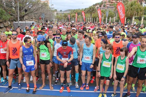 Imagen de la salida de la carrera celebrada el año pasado. 