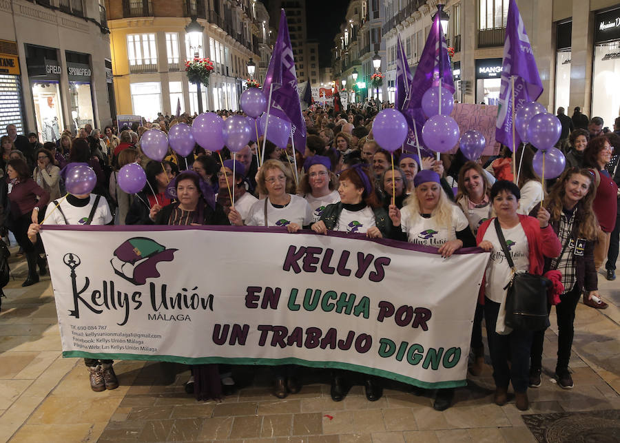 Resumen en imágenes del desarrollo del Día Internanacional de la Mujer en la capital y la provincia