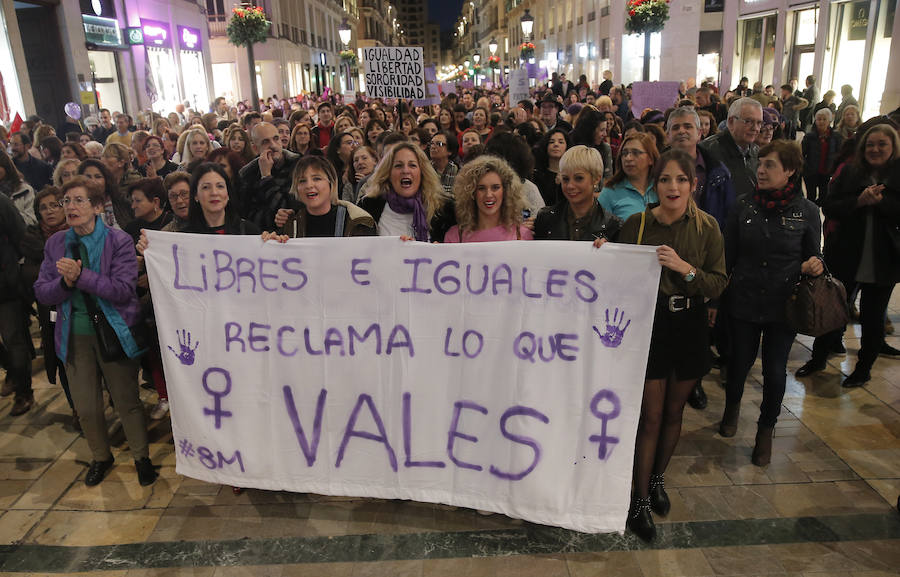 Resumen en imágenes del desarrollo del Día Internanacional de la Mujer en la capital y la provincia