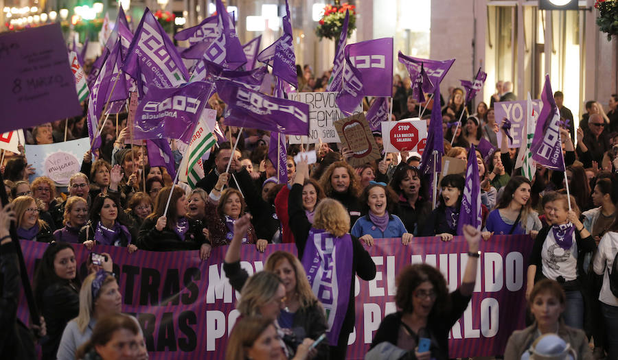 Resumen en imágenes del desarrollo del Día Internanacional de la Mujer en la capital y la provincia