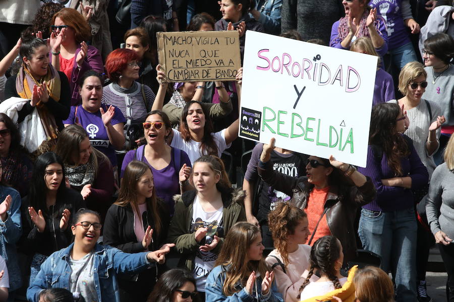 Resumen en imágenes del desarrollo del Día Internanacional de la Mujer en la capital y la provincia