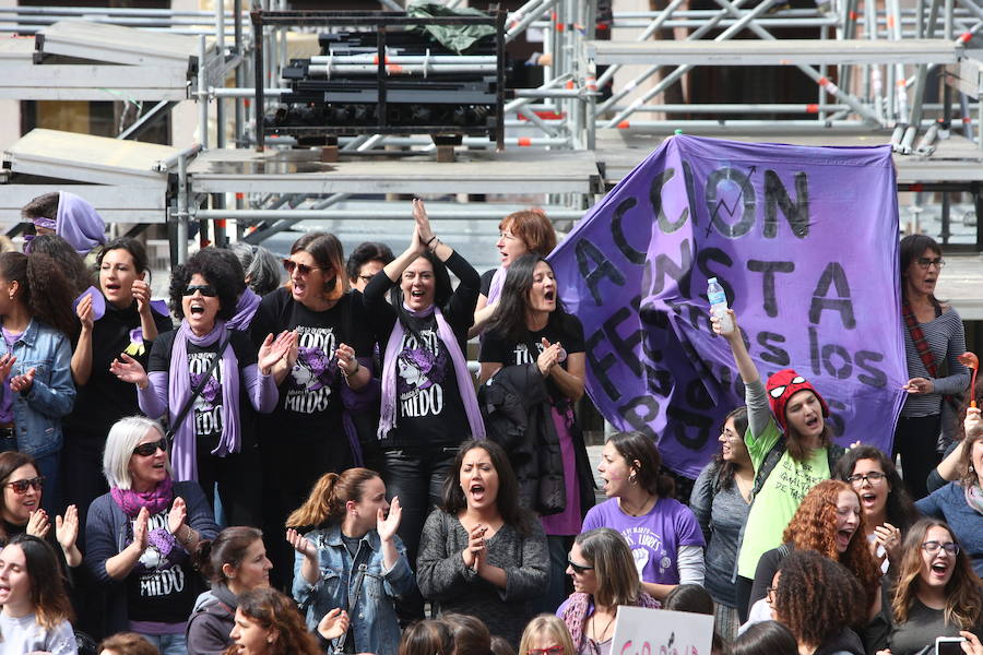 Resumen en imágenes del desarrollo del Día Internanacional de la Mujer en la capital y la provincia