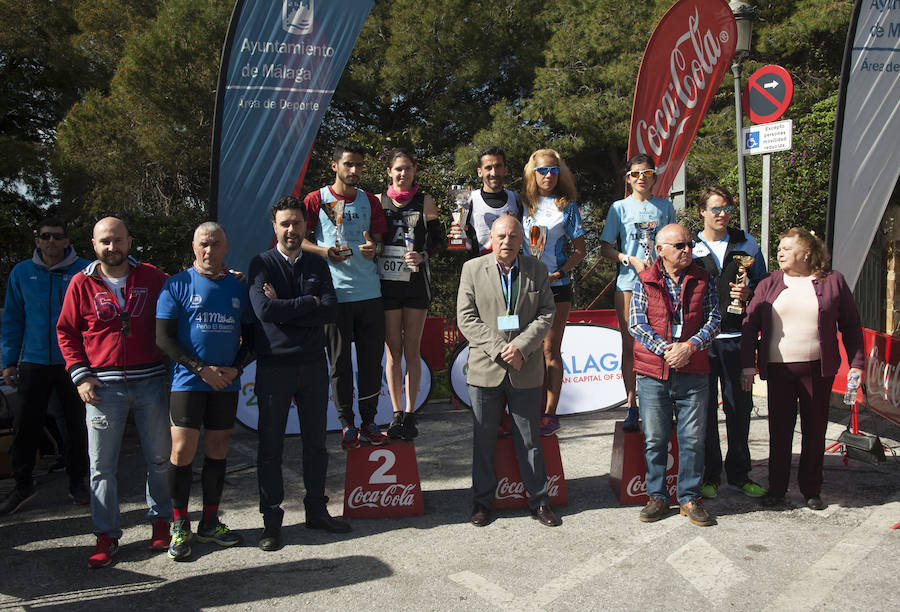 La Minimaratón de ocho kilómetros con llegada en el castillo de Gibralfaro es la carrera popular más antigua de Málaga