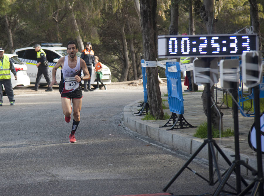 La Minimaratón de ocho kilómetros con llegada en el castillo de Gibralfaro es la carrera popular más antigua de Málaga